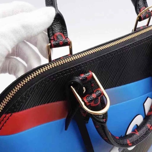 āSOLDāLouis Vuitton Race Alma tote runway rare bag - Picture 11 of 15